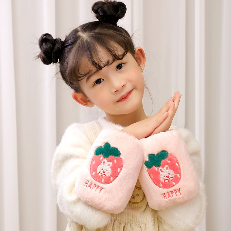 儿童袖套男女孩子秋冬季