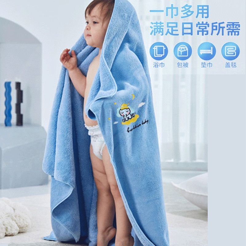 新生婴儿儿浴巾比纯棉超