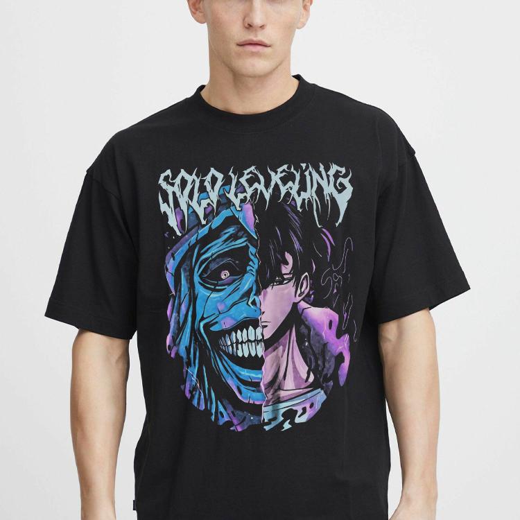 Solo Leveling我独自升级程肖宇男装女装全棉印花短袖T恤t-shirt