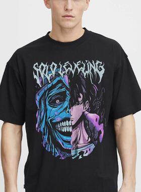 Solo Leveling我独自升级程肖宇男装女装全棉印花短袖T恤t-shirt