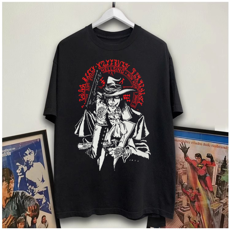 皇家国教骑士团印花全棉短袖T恤