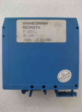详询客服:Rexroth 力士乐 VT 11073-11 133200＜议价＞