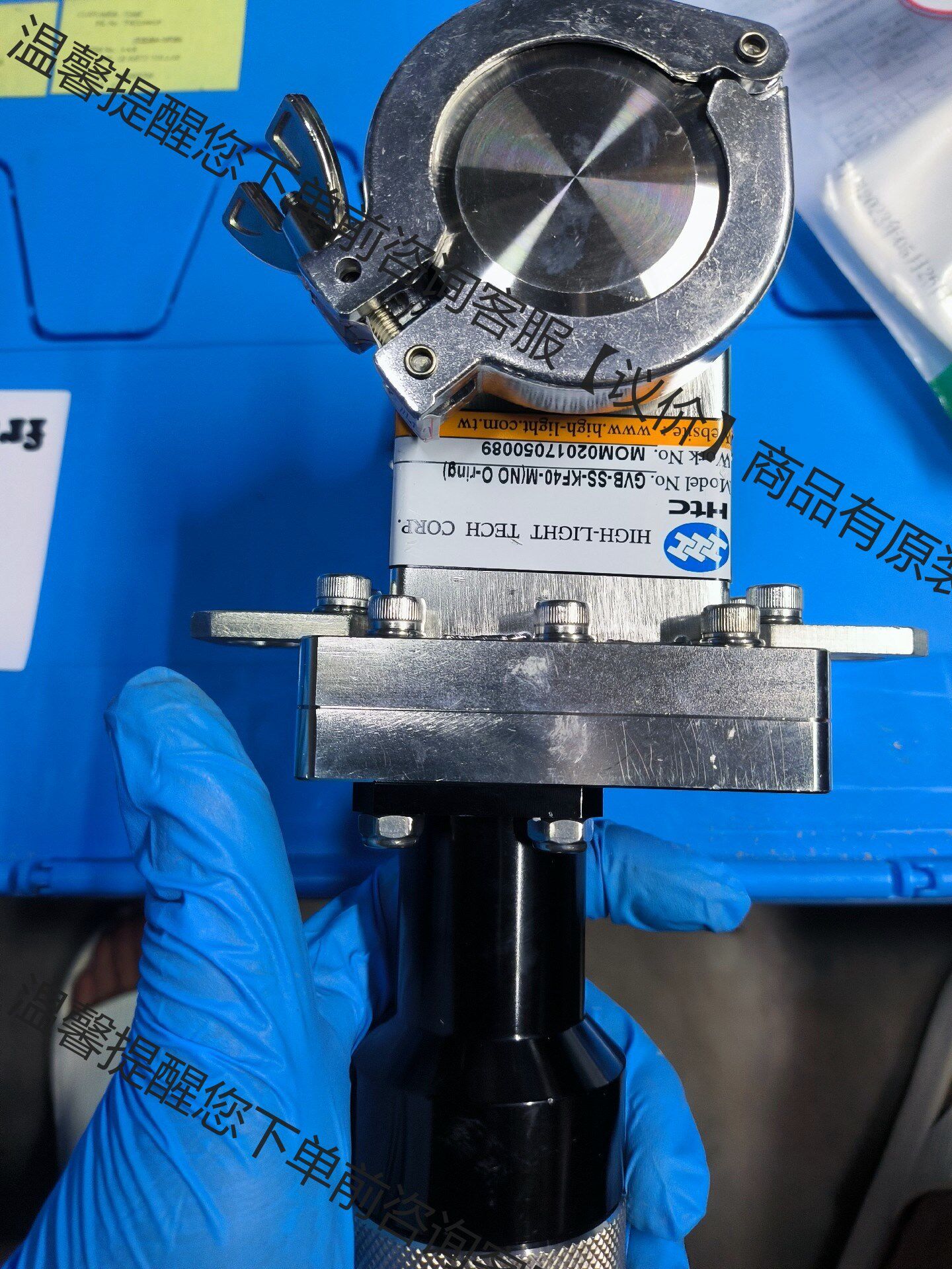 超高真空设备零部件CF35手动插板阀GVB-SS-KF40-_虎窝淘