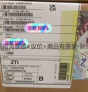 全新原＜議價＞ C1000 詳詢客服 48P 48口千兆交換機 思科