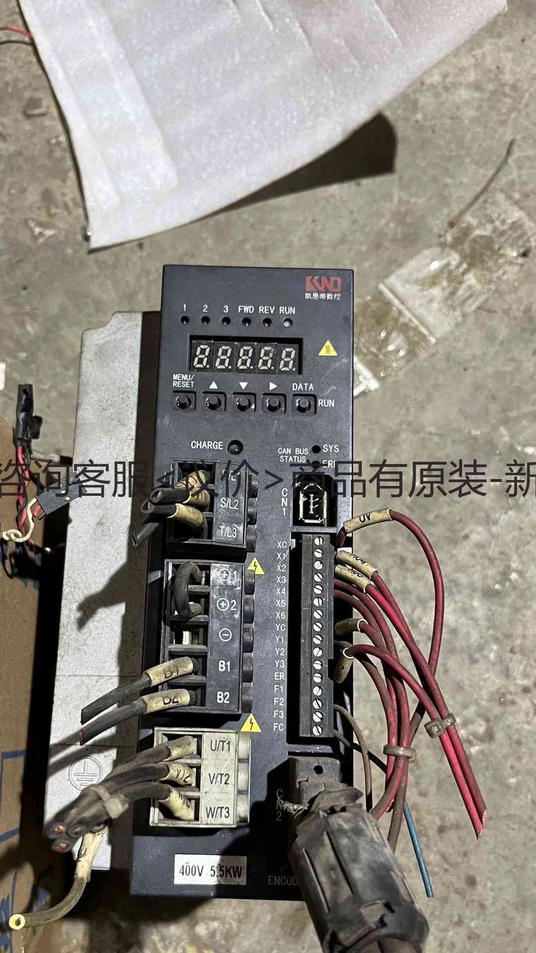 详询客服:knd 凯恩帝ZD100T-45P5E1，主轴驱动器，原装拆＜议价＞