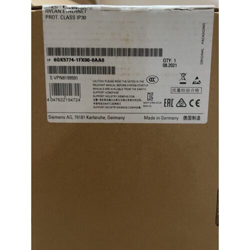 客服在线:西门子交换机6GK5774-1FX00-0AA0盒子,卖的盒【议价】