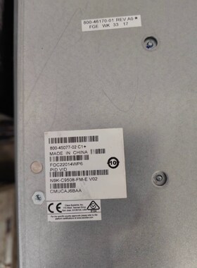 详询议价N9K-C9508-FM-E 9505