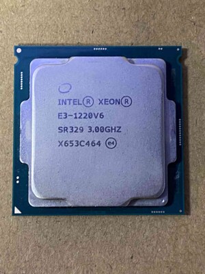 详询议价原装E3-1220V6cpuSR329主频3.0，