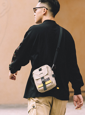 ACROSS原创潮牌斜挎包男生小包夏季便携包运动小挎包男包休闲包