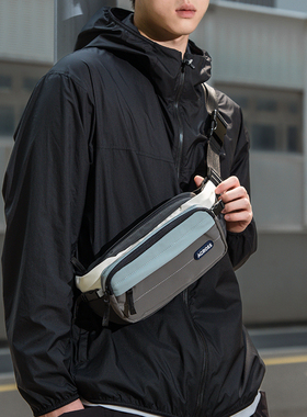 ACROSS机能胸包男款斜挎包休闲通勤单肩包学生挎包女运动骑行腰包