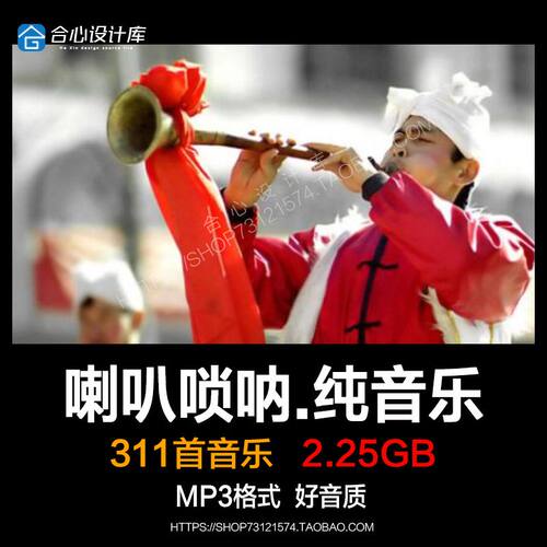 国潮代表中国传统民乐百鸟朝凤吹唢呐音乐 BGMp3背景歌单下载文件