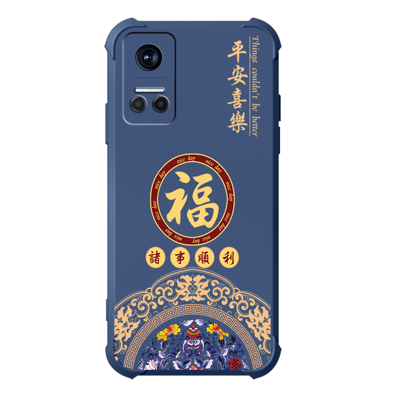 适用荣耀play6t手机壳新款华为荣耀play6tpro保护套play6c四角气囊防摔全包硅胶男女潮牌超薄外壳平安喜