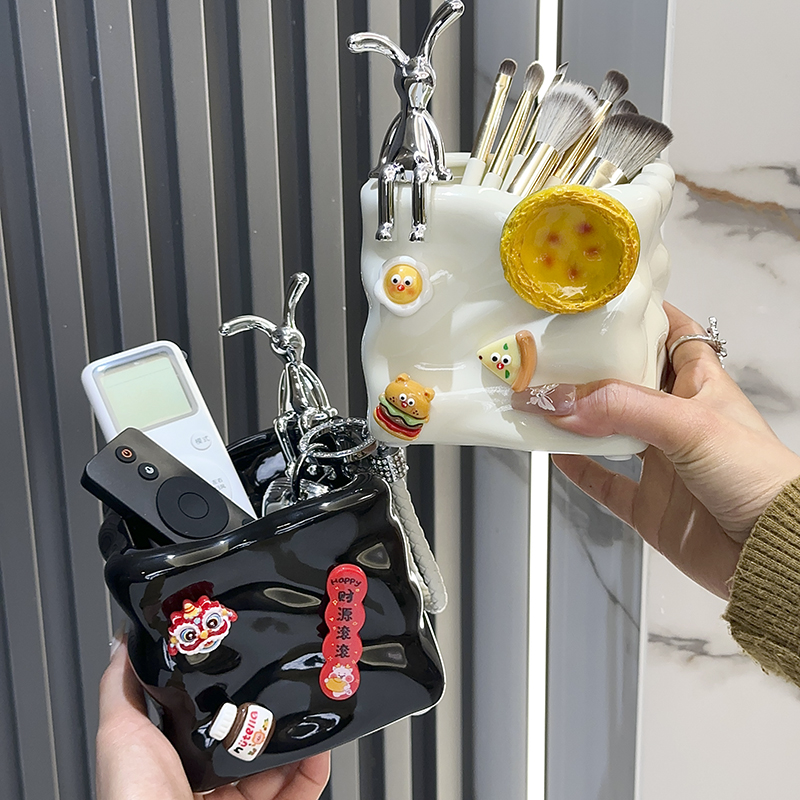 高颜值ins风遥控器钥匙收纳