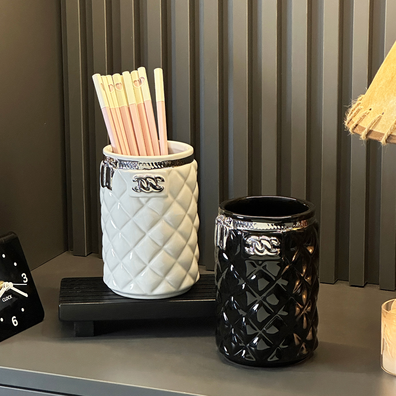 筷子收纳高档家用厨房台面筷子筒