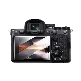 适用索尼a7m4贴膜相机屏幕ZVE10K钢化膜zv10二代单反a7c保护膜a7m5微单a7s3贴纸a7r3/r4玻璃A6700配件fx3/m3