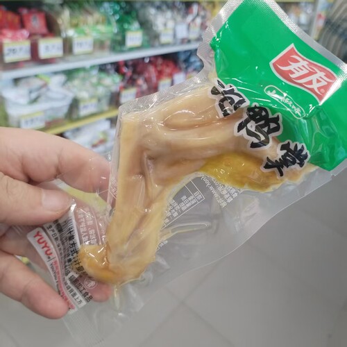 有友泡鸭掌山椒味网红休闲点心