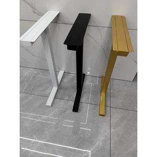 铁艺桌腿工字形桌脚茶几餐桌木板架子定制金属支撑脚电脑桌桌子腿