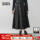 GLOBAL 通勤小众优雅复古裙子635425 新款 WORK 半身裙女2026春季