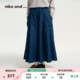and 遮胯水洗裙型阔腿裤 ...休闲裤 新款 646995 女2026春季 niko