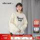 and ...毛衣女2025冬季 新款 niko 宽松圆领字母针织衫 571850