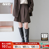 FARM裤 子女2026春季 新款 LOWRYS 简约多色高腰直筒短裤 455460