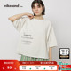 and ...T恤女2025夏季 新款 niko 潮流宽松字母短袖 T恤234910
