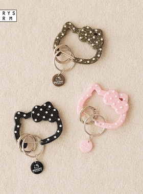 LOWRYS FARM Sanrio联名2025新款可爱创意Kitty钥匙扣592860