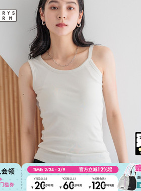 LOWRYS FARM背心女2025夏季新款时尚不规则吊带内衣288810