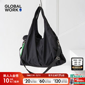 挎包2026新款 GLOBAL WORK 日系文艺单肩轻便高级感斜挎提包308329