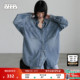LOWRYS 成熟风宽松慵懒牛仔上衣606472 新款 FARM衬衫 女2026春季