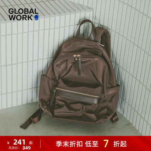 GLOBAL WORK 双肩包2025新款大容量出差旅行校园背包578006