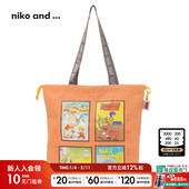 ...兔八哥联名系列单肩包2025新款 niko and 创意可爱提包304291