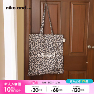 简约通勤休闲大容量棉质包包321411 ...手提包女2025新款 niko and