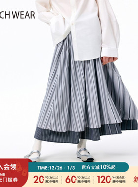 BUCH WEAR女士半身裙2025夏季新款显瘦宽松日系女士裙子326632