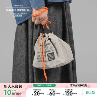 OLD SMITH HARDWARE Co.挎包2025新款休闲印花束口斜挎包325934