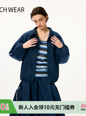 BUCH WEAR短外套女2026春季新款轻薄花苞外套494369