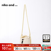 ...单肩包新款 niko and 便携通勤水桶包便当包斜挎包291533