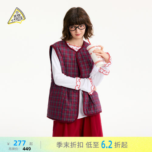 正反两穿夹棉马甲 休闲百搭随性穿