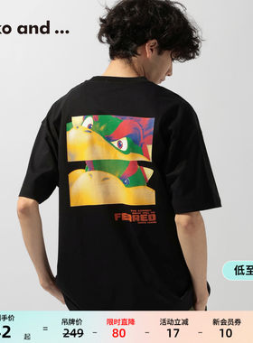 niko and ...马里奥联名2026夏季新款棉质印花短袖T恤647528