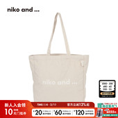 niko 休闲大容量通勤帆布包582290 2025新款 and ...提包男女同款