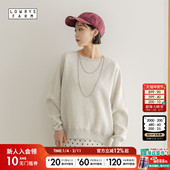 LOWRYS 上衣581146 含棉廓形长袖 FARM卫衣女2025冬季 新款