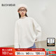 BUCH 纯色系带宽松休闲日系上衣326538 新款 WEAR T恤女2025夏季
