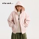 and 连帽衫 ...外套女2026春季 活力可拆卸袖 604076 新款 niko