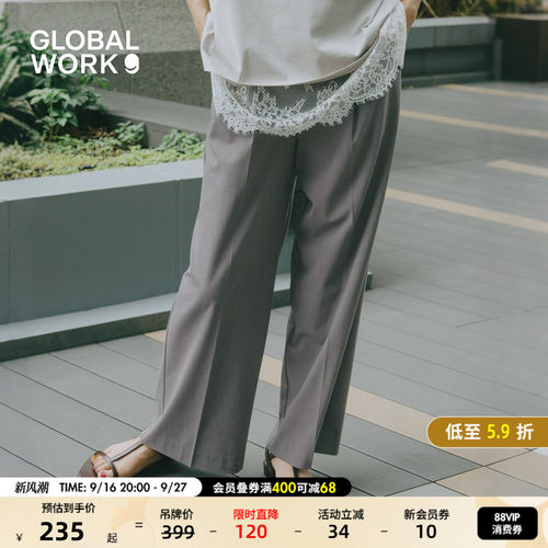 垂感西装裤 通勤显瘦百搭