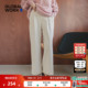 纯色阔腿宽松垂感裤 GLOBAL 子575183 女2025冬季 新款 WORK 休闲裤