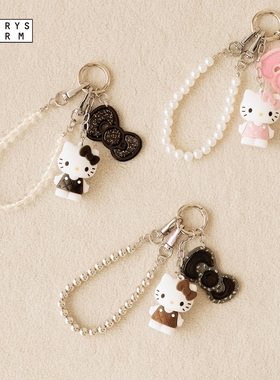 LOWRYS FARM Sanrio联名2025新款钥匙可爱Kitty手机挂件596213