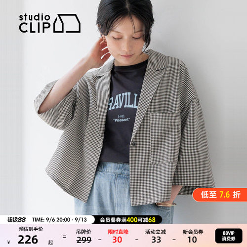 复古格子休闲西装 复古利落有型