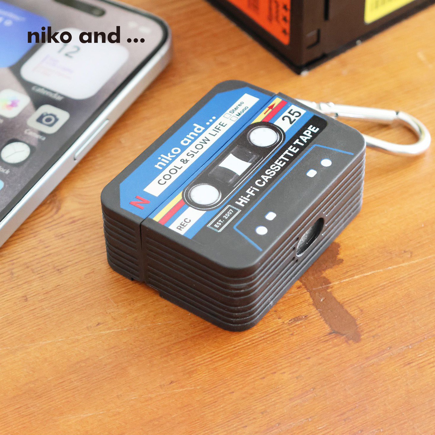niko and ... 耳机盒2025新款复古磁带AirPods Pro保护壳581941