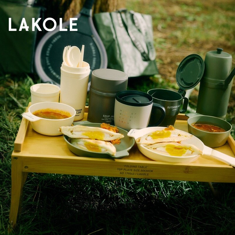 LAKOLE 杯子新款创意家用简约日式手拿纯色水杯113676