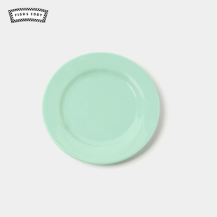 FISHS Colorware系列圆盘日系休闲简约彩色陶瓷餐盘947135 EDDY